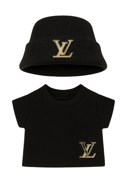 LV Noir Knit Set